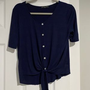 Blue lightweight shirt